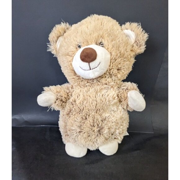 Spark Create Imagine Teddy Bear baby toy Plush Soft Nose Sewn Eyes Rattles 11" - Picture 1 of 7